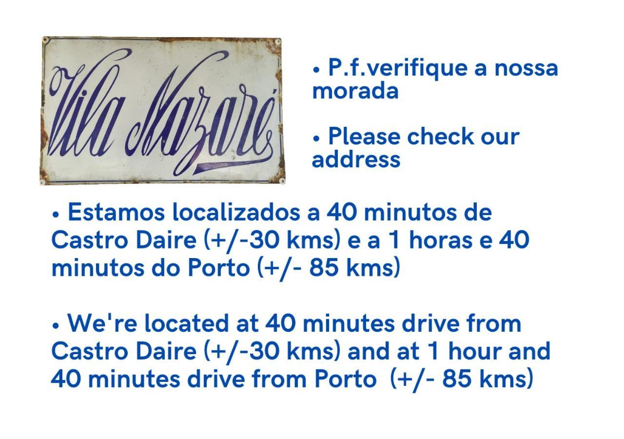 Vila Nazare Bed & Breakfast คาสโตร ดายเร ภายนอก รูปภาพ